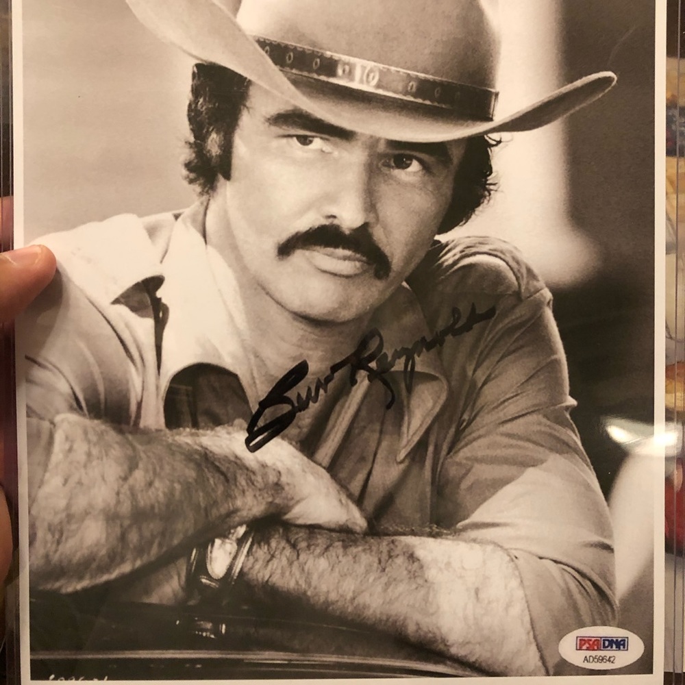 Burt Reynalds signed (Rp)